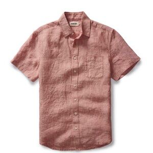 Taylor Stitch The Short Sleeve California in Fired Clay Hemp